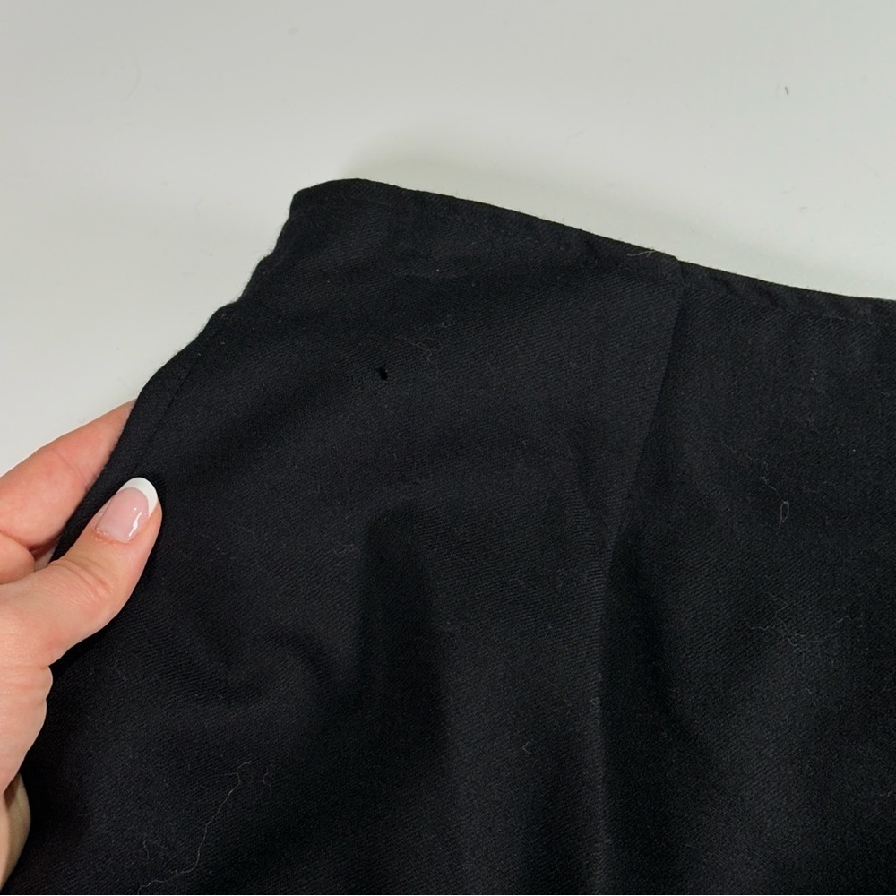 Harris Wallace workwear wool pencil skirt tailored vented classic fit size 8 - Picture 3 of 12